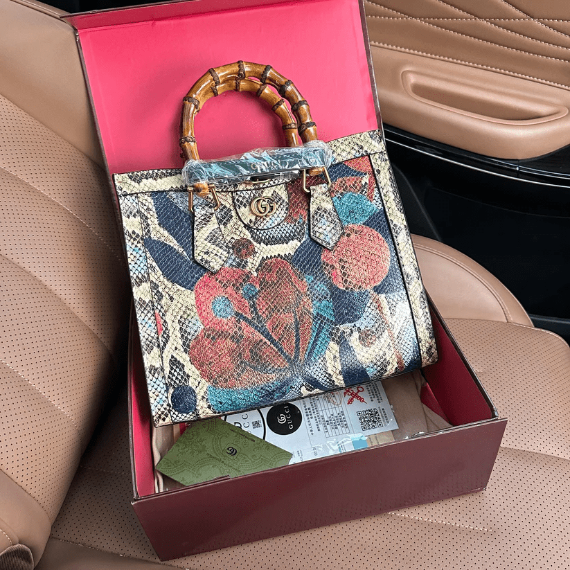 Gucci BAMBOE Bag Premium Master Copy Replica – Black