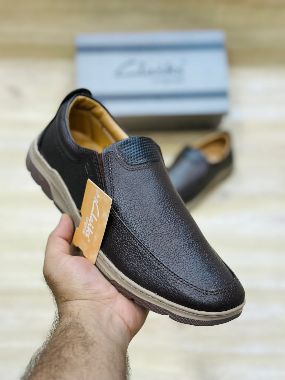 Clark Cow Leather Shoes Medicated Shoes for Men in Pakistan
