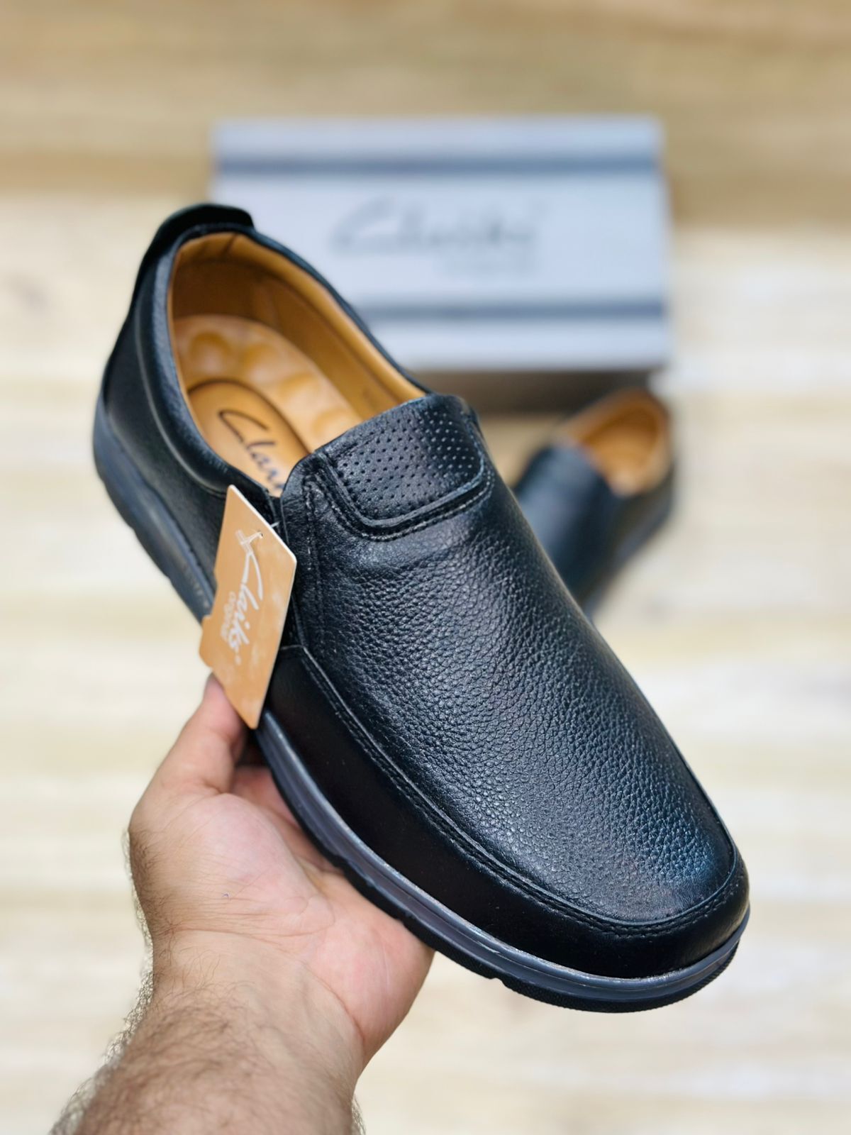 Clark Cow Leather Shoes Medicated Shoes for Men in Pakistan
