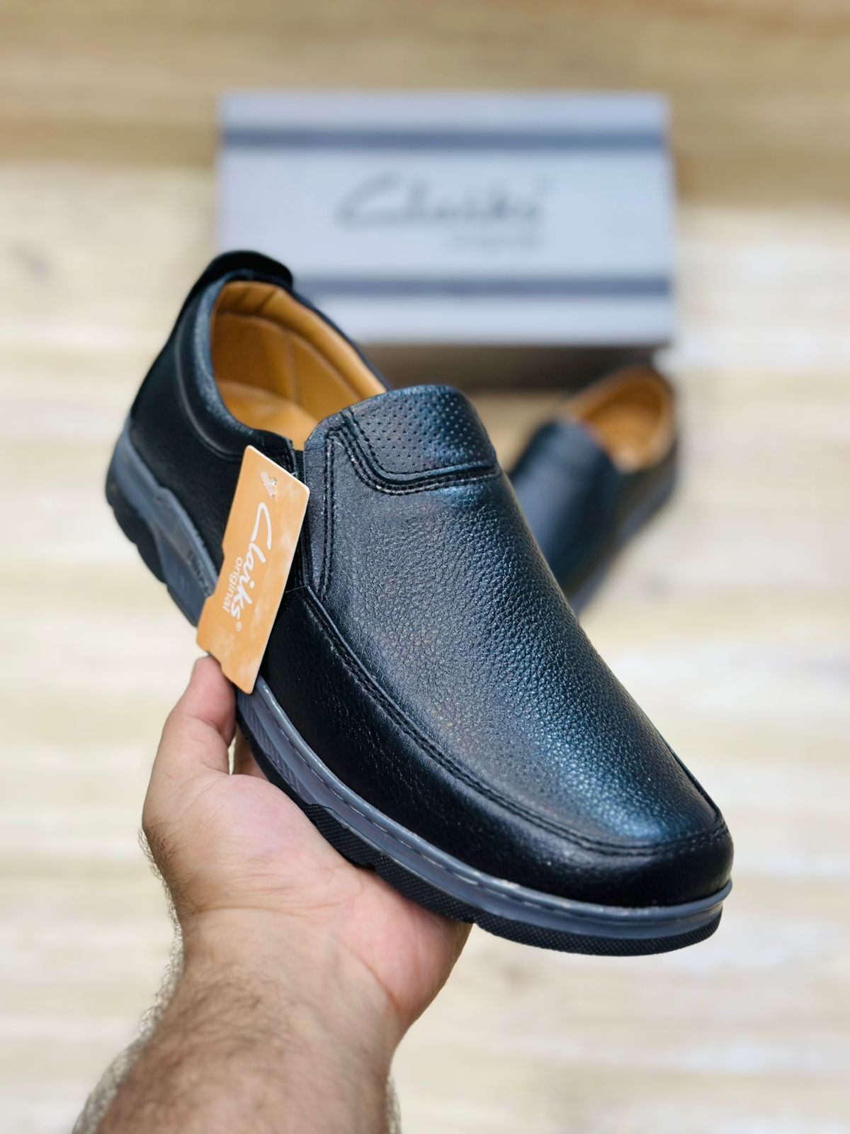 Clark Cow Leather Shoes Medicated Shoes for Men in Pakistan