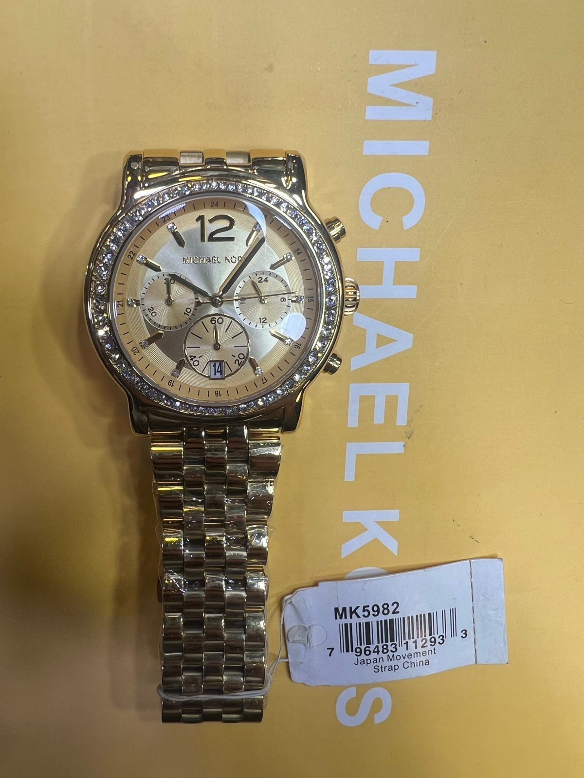 Original Michael Kors gents watch design