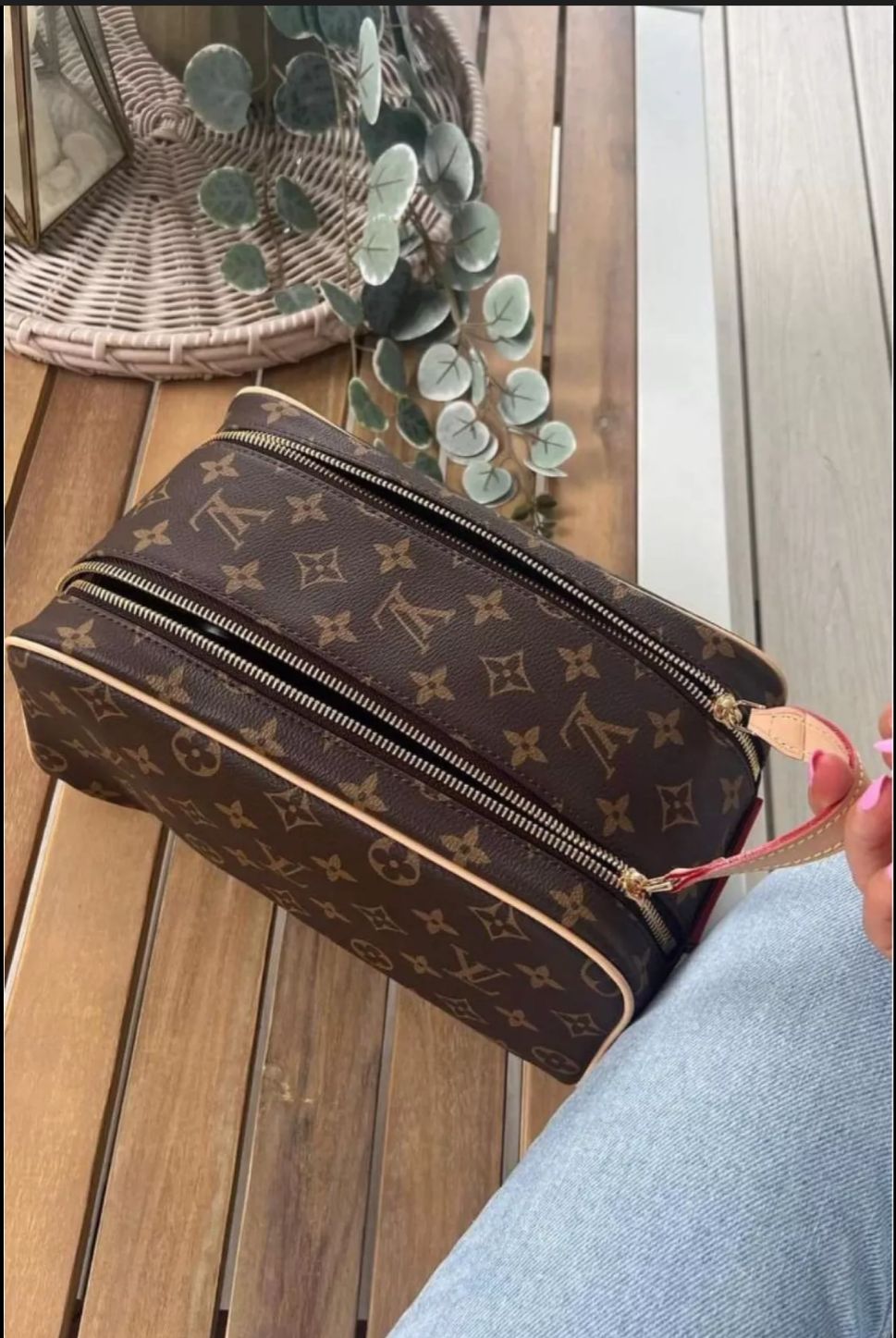 Louis Vuitton Dopp Kit monogram pouch
