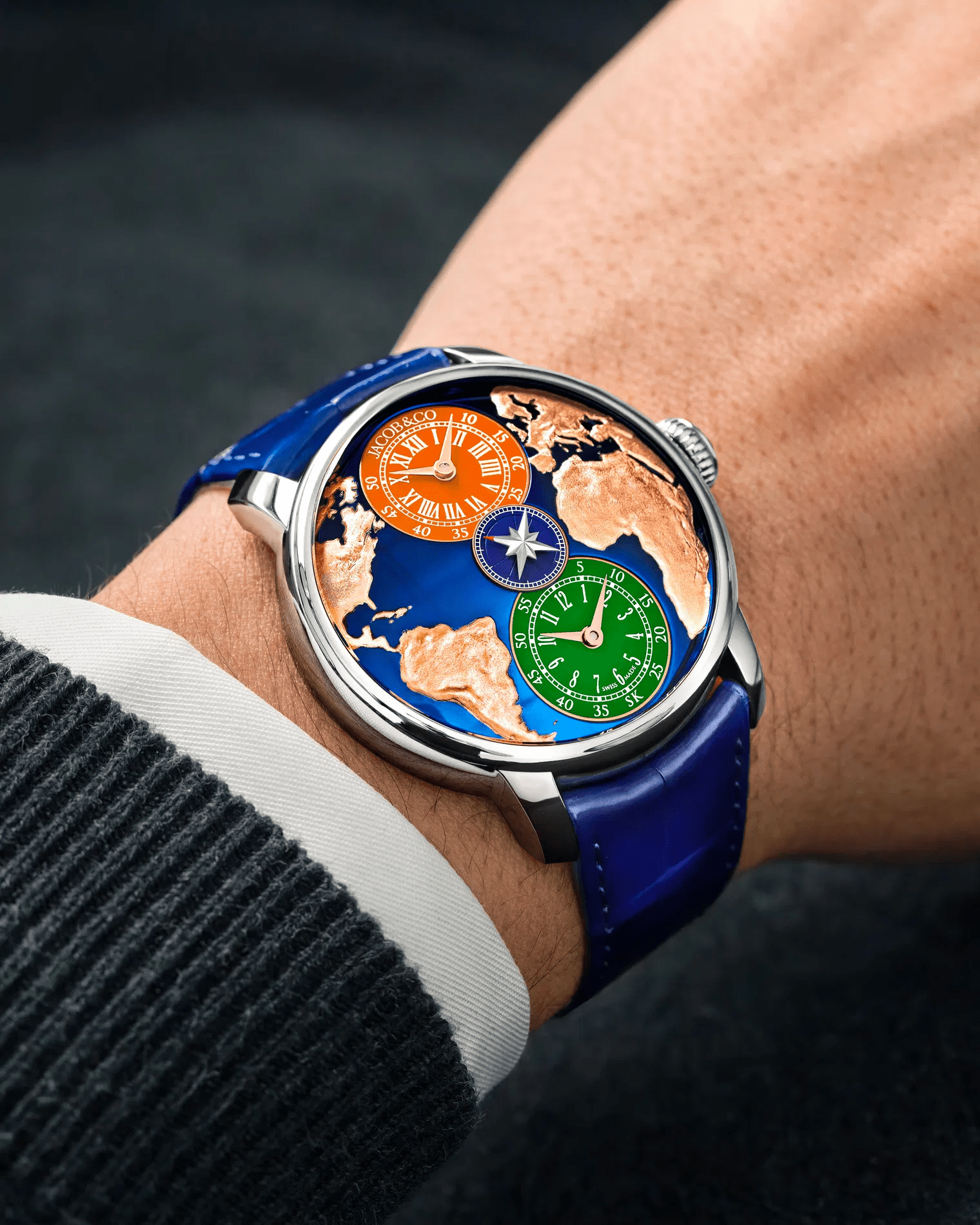 jacob-co-the-world-is-yours-dual - watch - by shop2door store