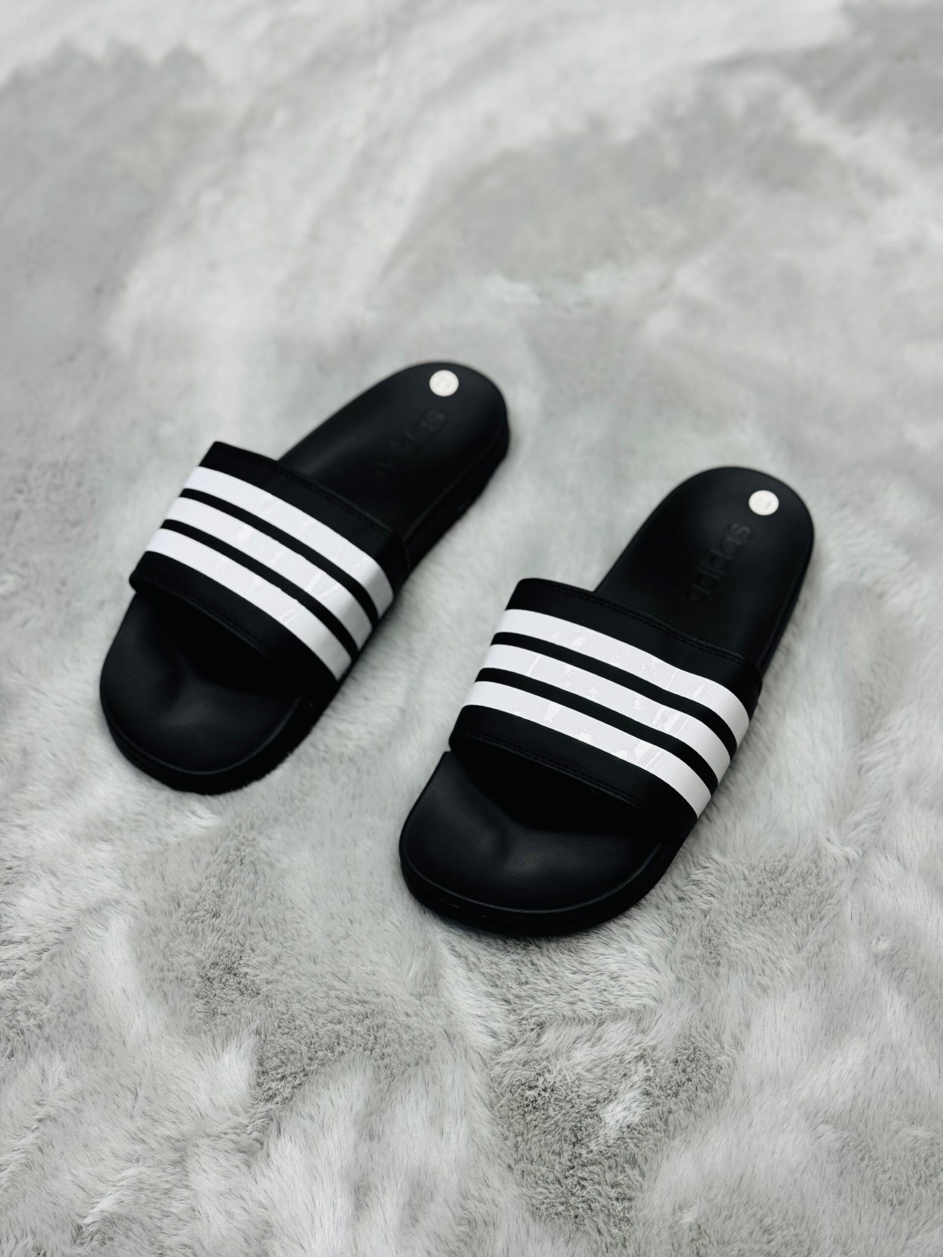 Adidas 3 Stripes Slides Master Copy in Pakistan – Premium Slipper Chappal for Men