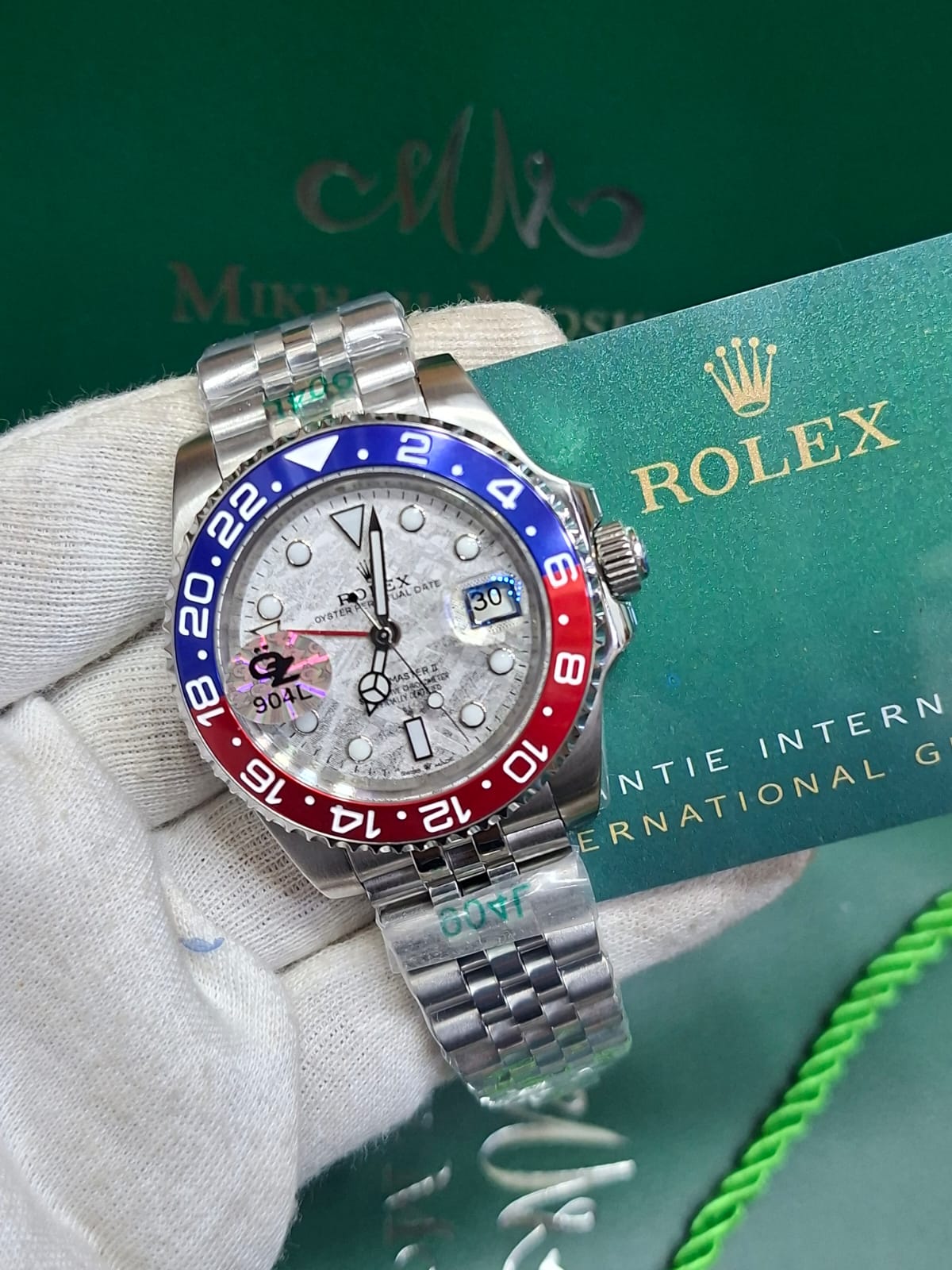 Rolex GMT Master II 904L watch