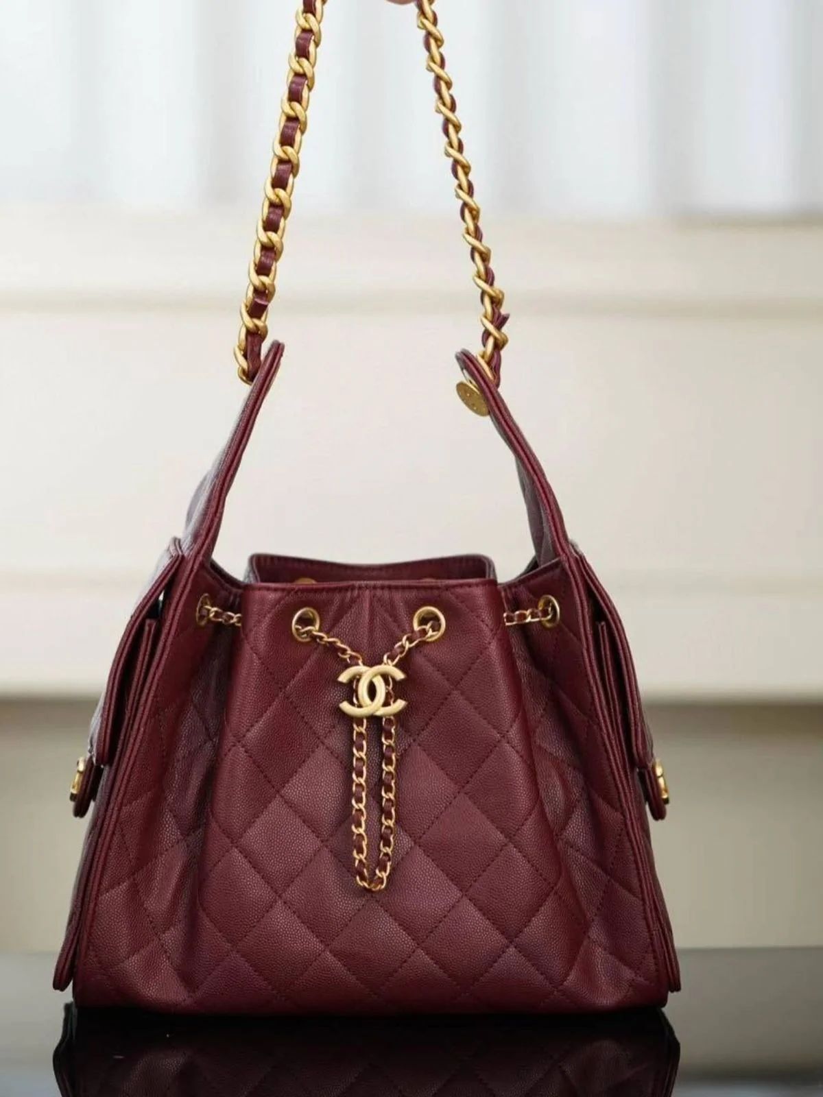 Chanel 25 Hobo Caviar Quilted Handbag Pakistan