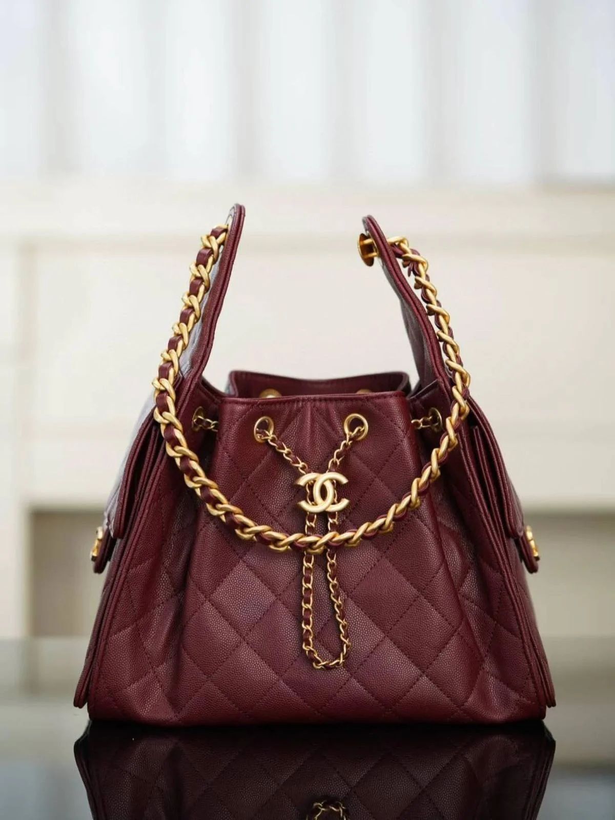 Chanel 25 Hobo Caviar Quilted Handbag Pakistan