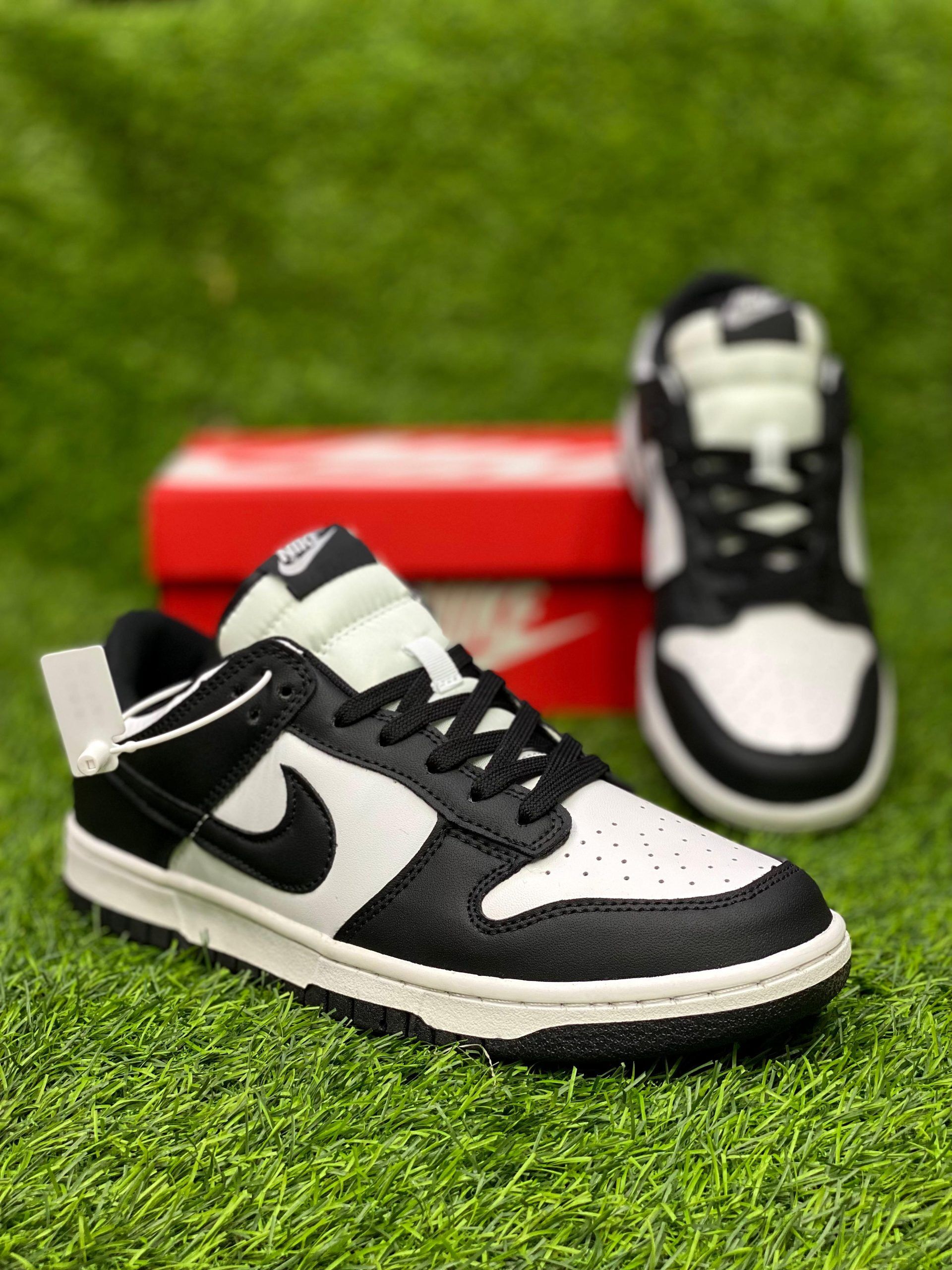 Nike SB Dunk Panda Low Karachi, Premium Sneakers Pakistan, Nike Shoes Karachi, Shop2Door Nike SB Dunk, Panda Low Sneakers Pakistan, Stylish Footwear Karachi.