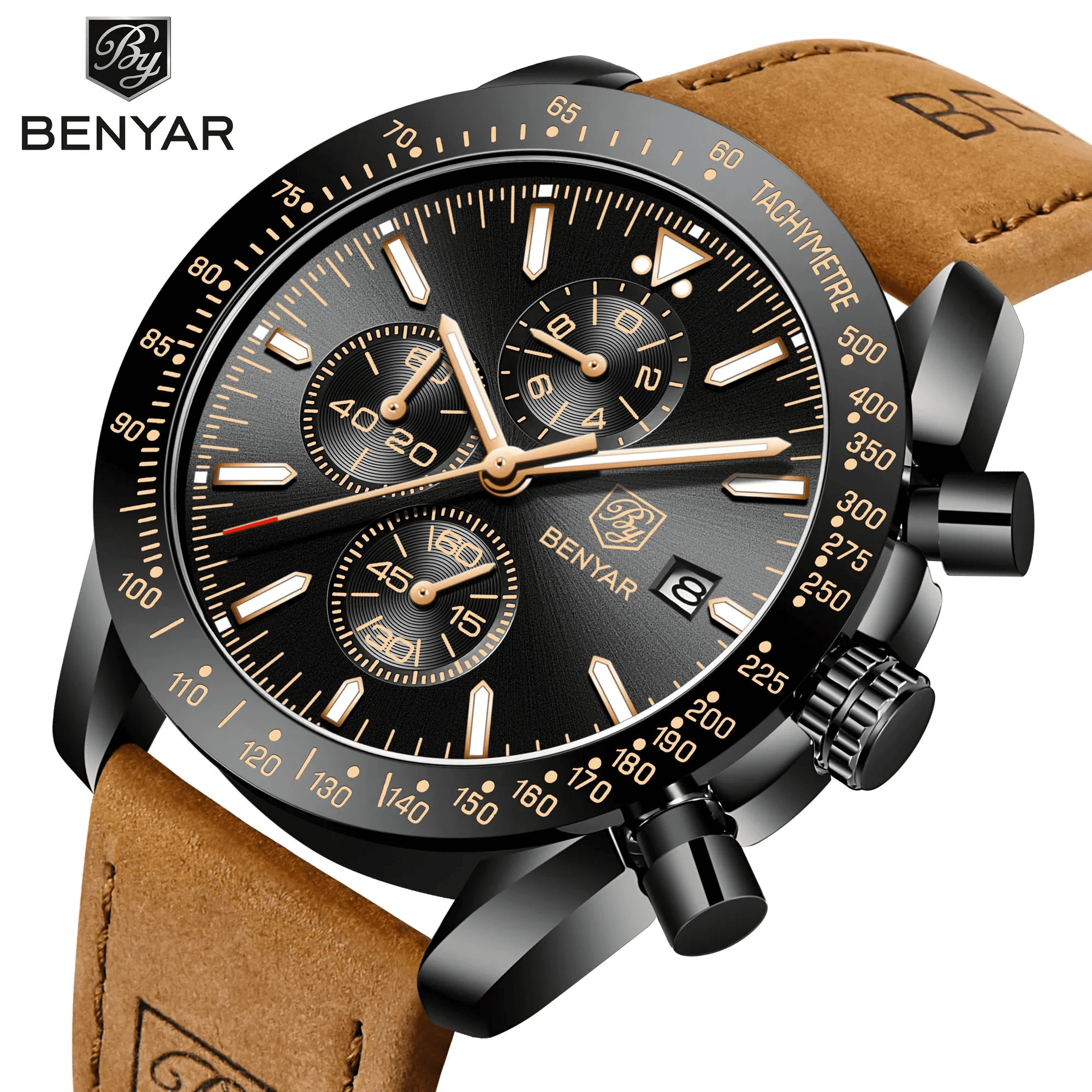 Benyar Grand Master Chronograph Edition Watch for Men | Luxury Sports Chronograph Watch