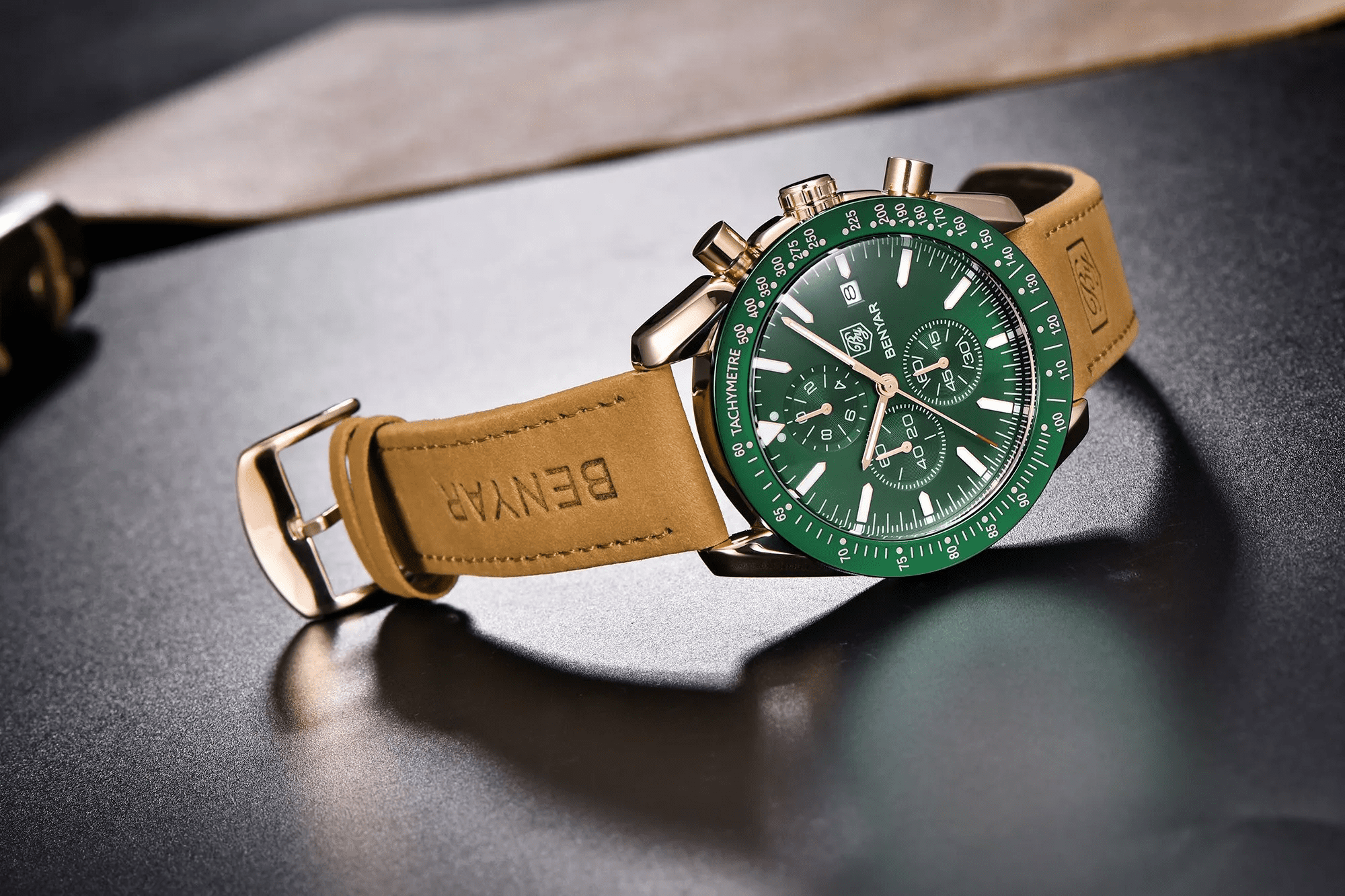 Benyar Grand Master Chronograph Edition Watch for Men | Luxury Sports Chronograph Watch