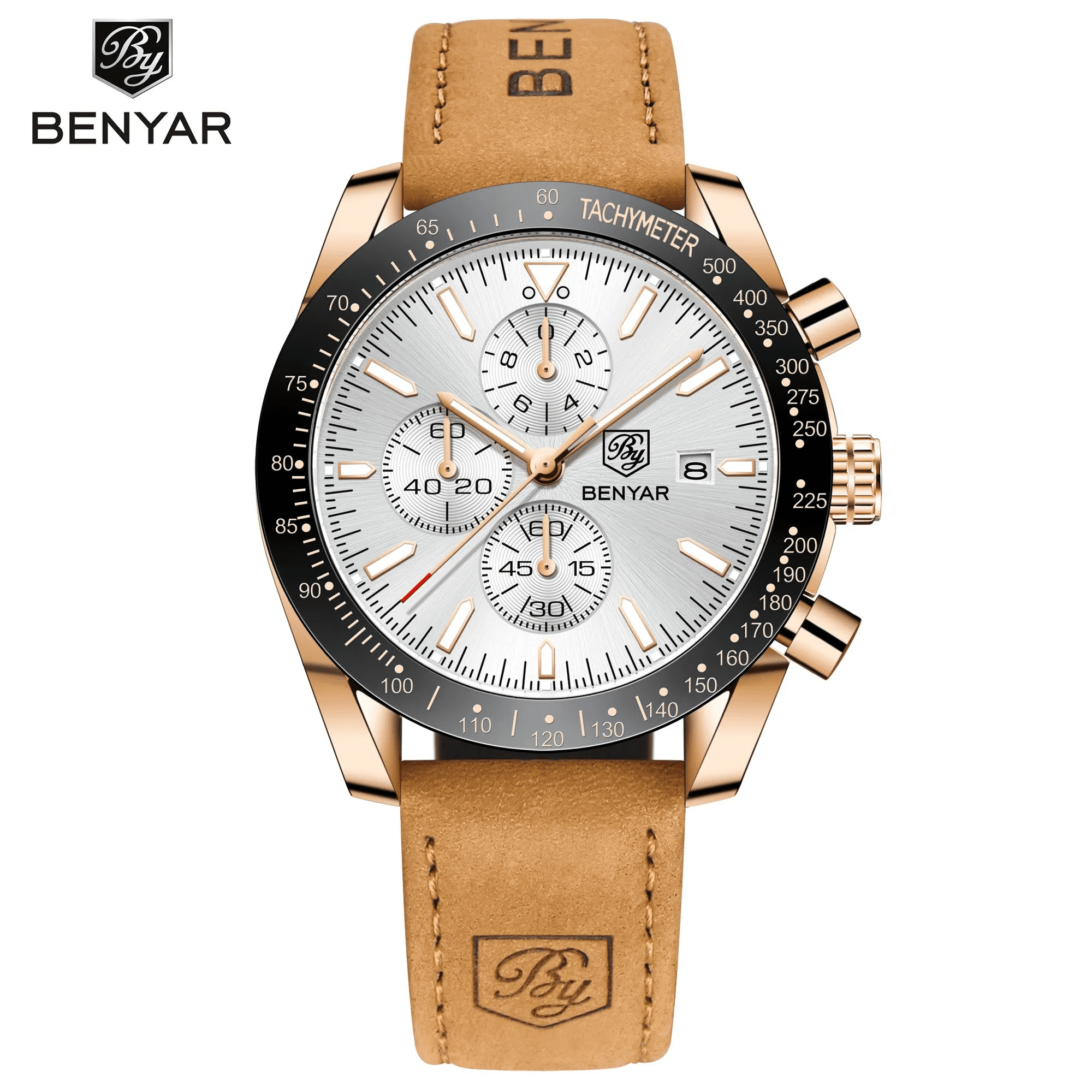 Benyar Grand Master Chronograph Edition Watch for Men | Luxury Sports Chronograph Watch