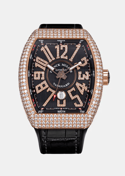 Franck Muller V45 SC DT Replica – Vanguard Diamond Bezel Watch