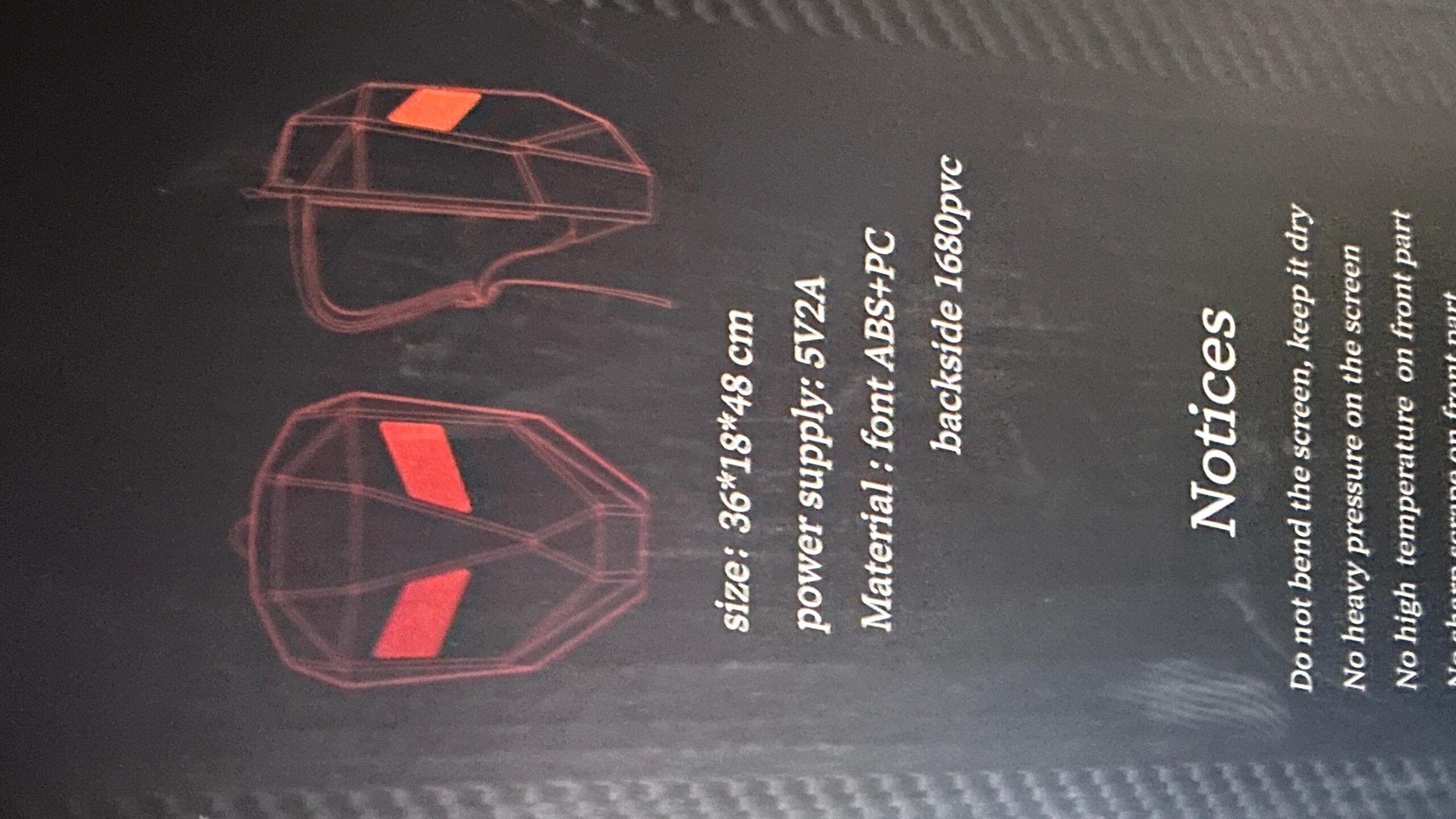 Special Bike Rider LED Backpack – Digital Display, App-Controlled | Shop2Door Pakistan