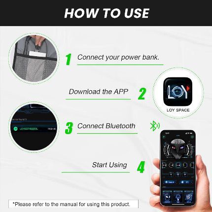 Special Bike Rider LED Backpack – Digital Display, App-Controlled | Shop2Door Pakistan