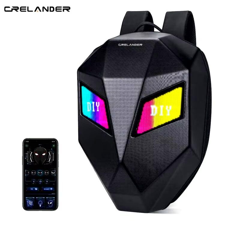 Special Bike Rider LED Backpack – Digital Display, App-Controlled | Shop2Door Pakistan