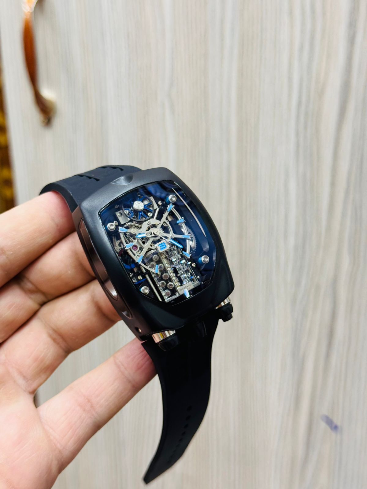 Bugatti Chiron Tourbillon Watch – Jacob & Co Inspired | Super Clone in Pakistan