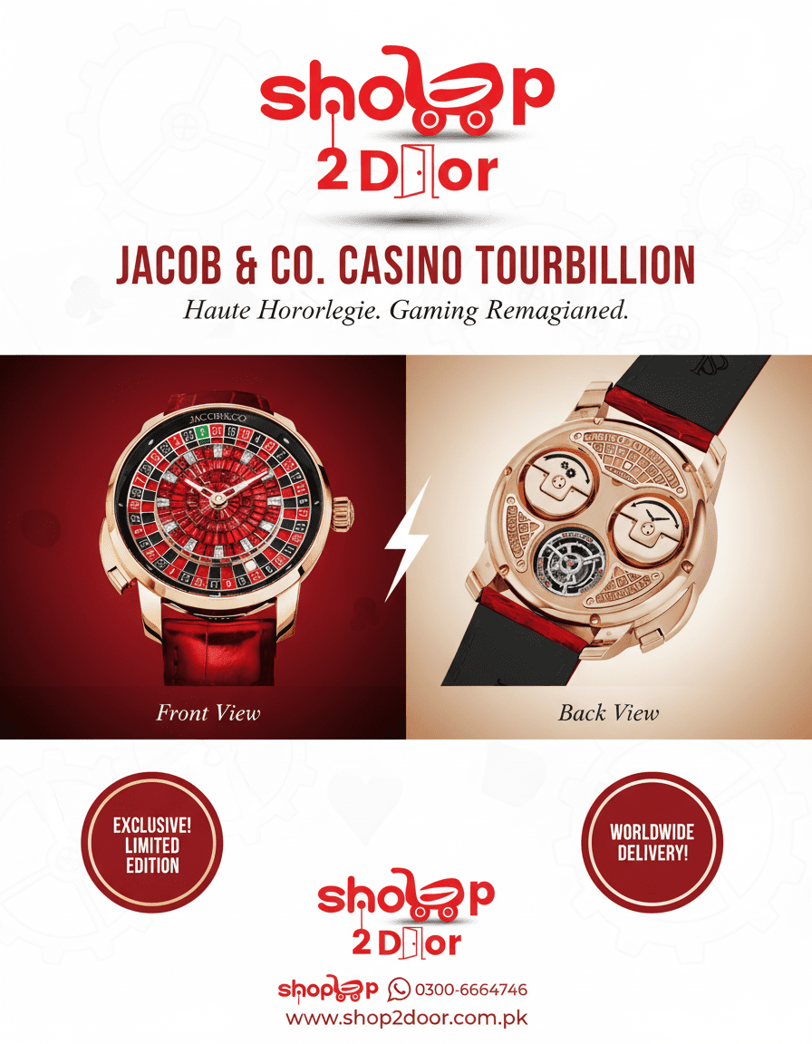 Casino Tourbillon Rubies Limited Watch in Pakistan by Shop2Door Store