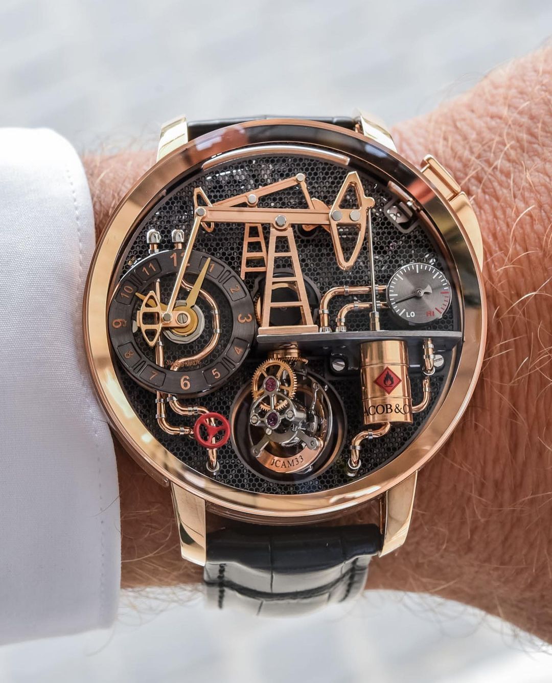 Jacob & Co Oil Pump 49.5MM Watch Replica in Pakistan