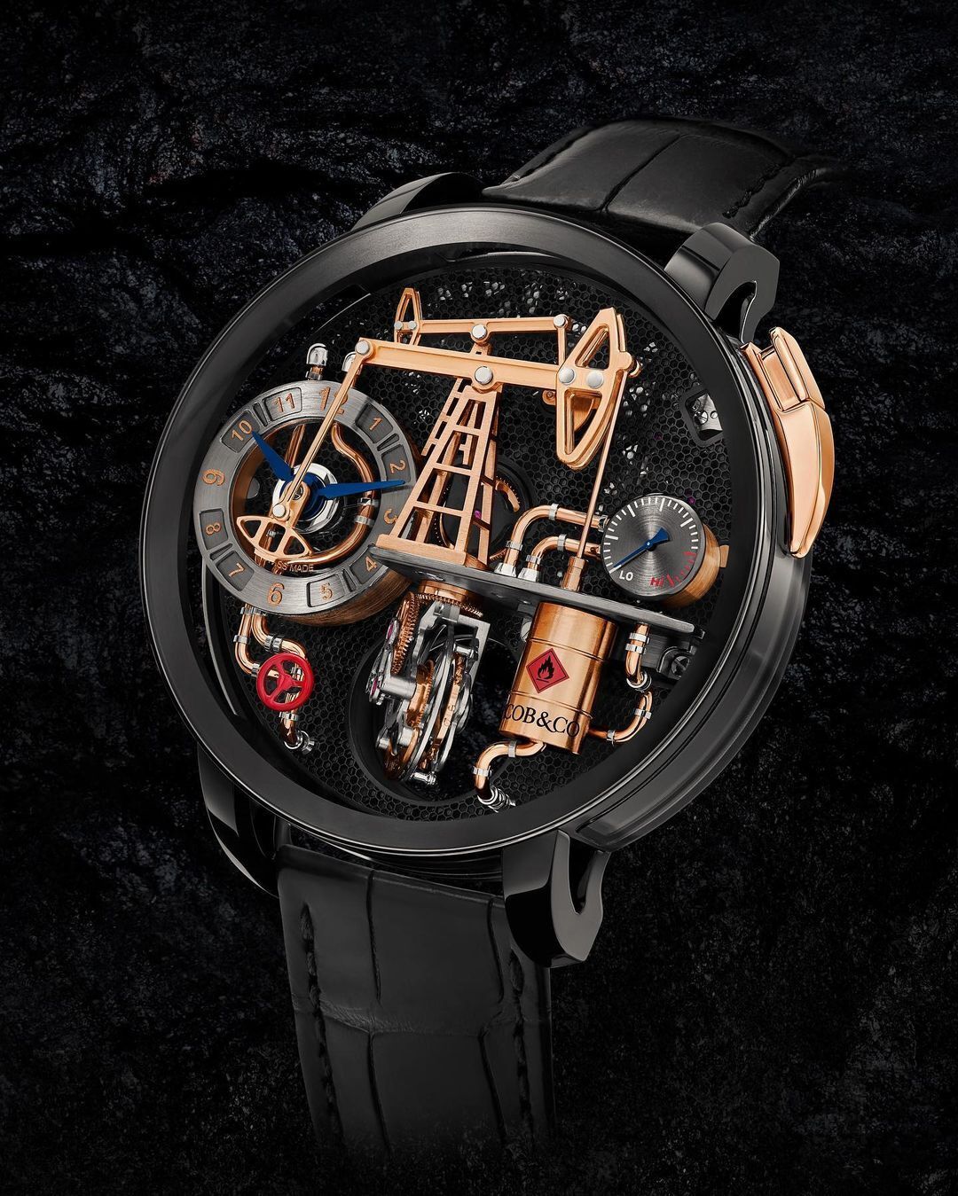 Jacob & Co Oil Pump 49.5MM Watch Replica in Pakistan