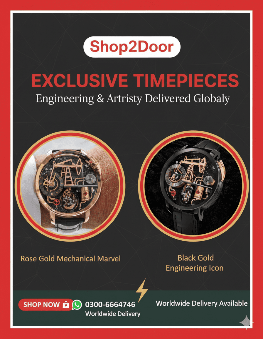 Jacob & Co Oil Pump 49.5MM Watch Replica in Pakistan