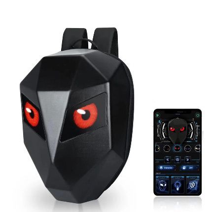 Special Bike Rider LED Backpack – Digital Display, App-Controlled | Shop2Door Pakistan