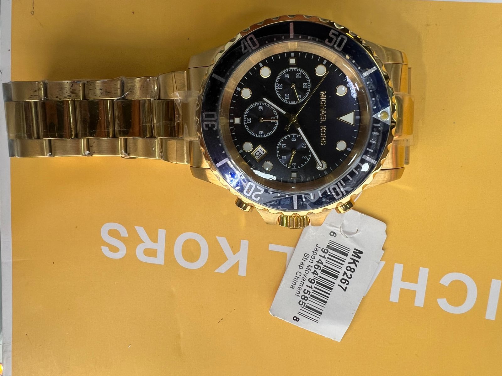 Original Michael Kors gents watch design