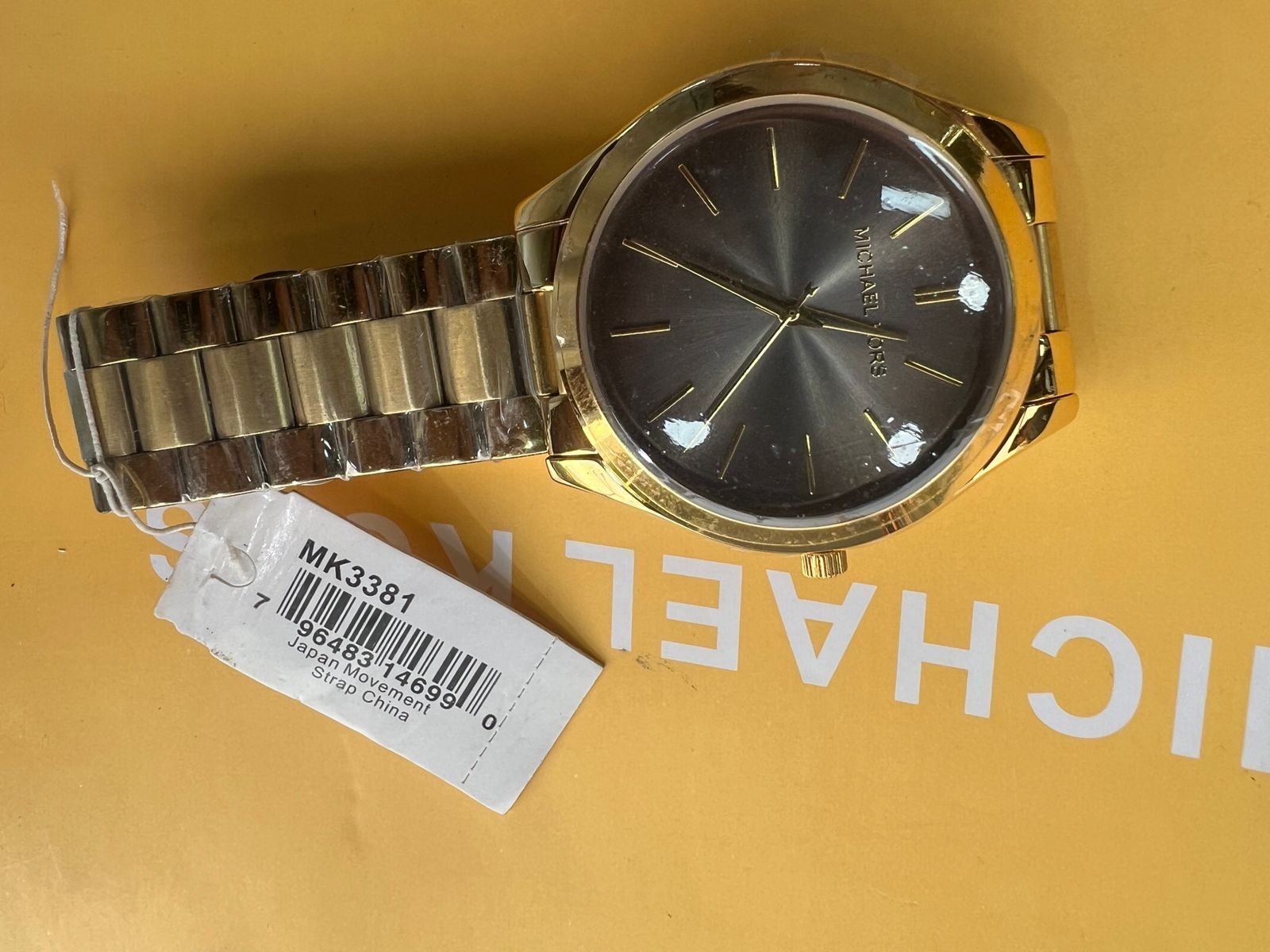 Original Michael Kors gents watch design
