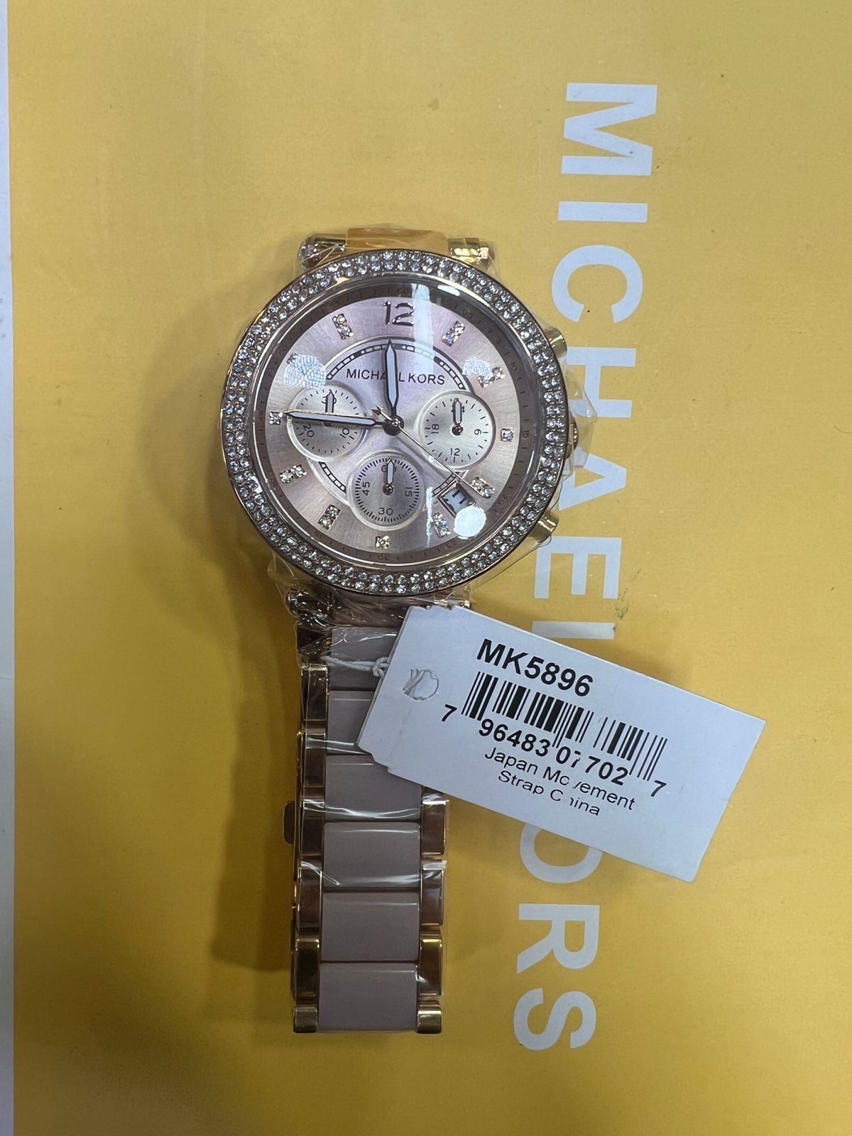 Original Michael Kors gents watch design